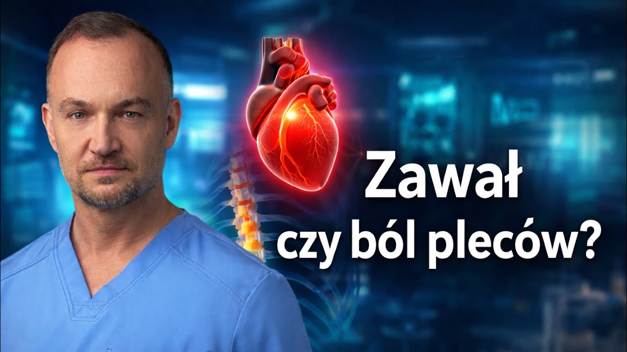 Ból pleców czy zawał serca? Jak nie pomylić objawów 🚨