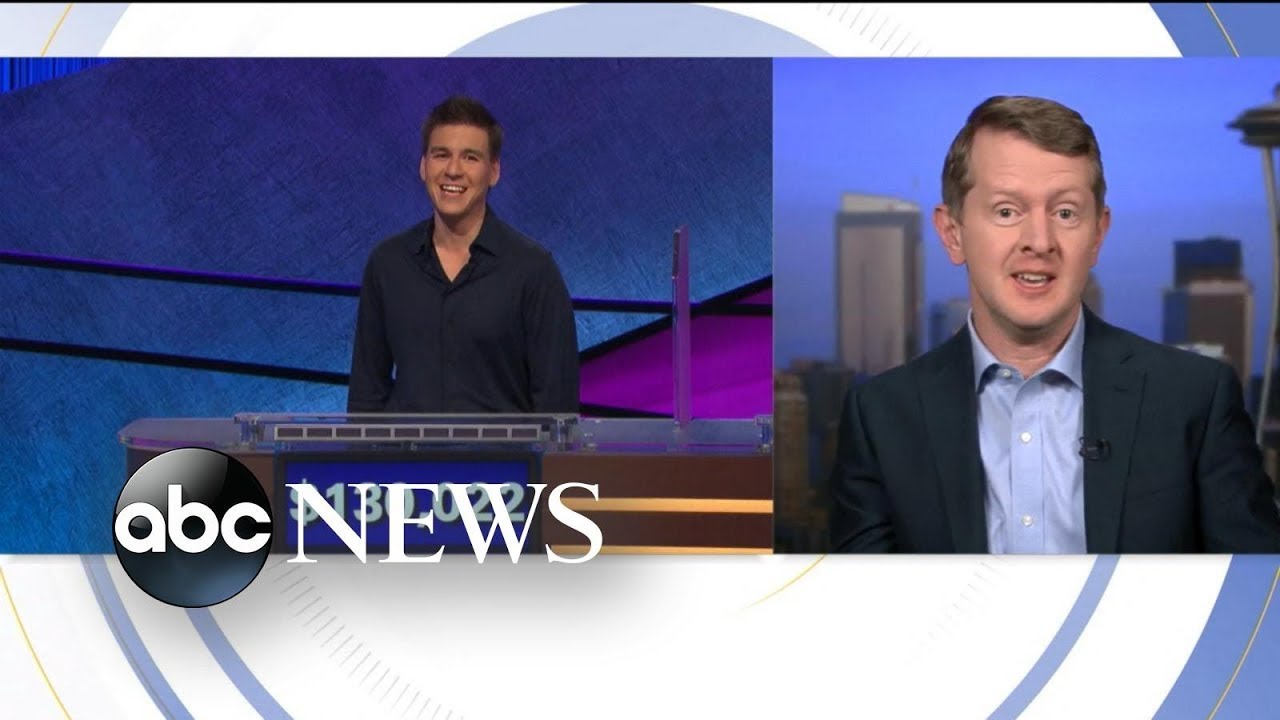 Jennings reacts as Holzhauer nears his 'Jeopardy!' title