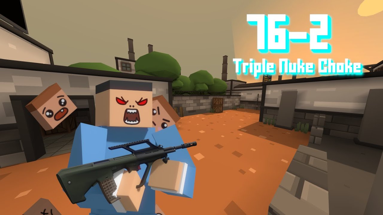 Famas Mastery Here I Come | 76-2 Triple Nuke Choke | Krunker