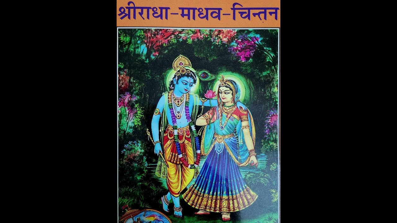 Il श्रीराधा माधव चिन्तन ll श्रीकृष्ण दर्शन की साधना #radha #krishna #bhaktirasdhaara