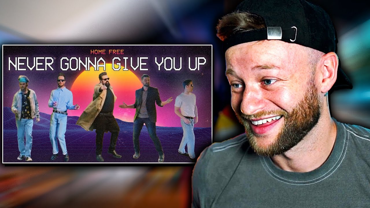 RICK ROLL'D!  |  Home Free - Never Gonna Give You Up  (reaction)