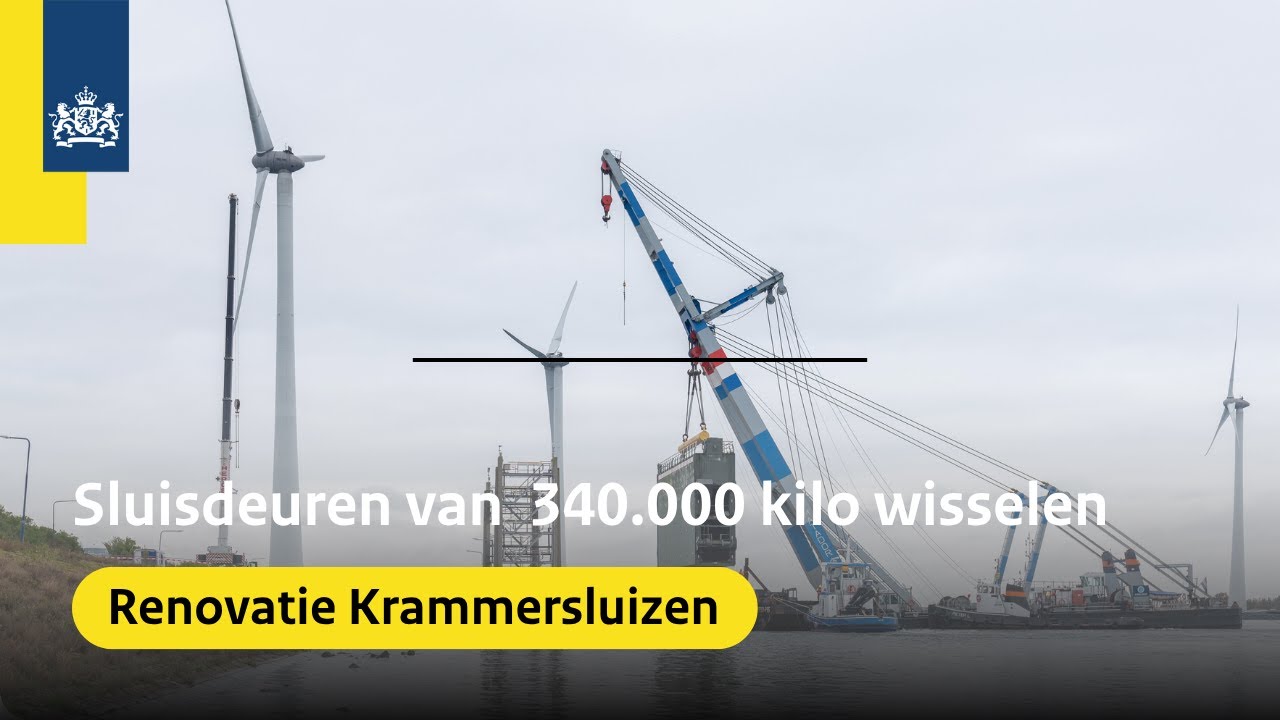 Deurenwissel Krammersluizen | Timelapse