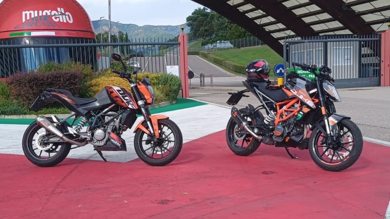 Ride to Mugello Circuit | 2x KTM DUKE 125 + FANTIC XM50