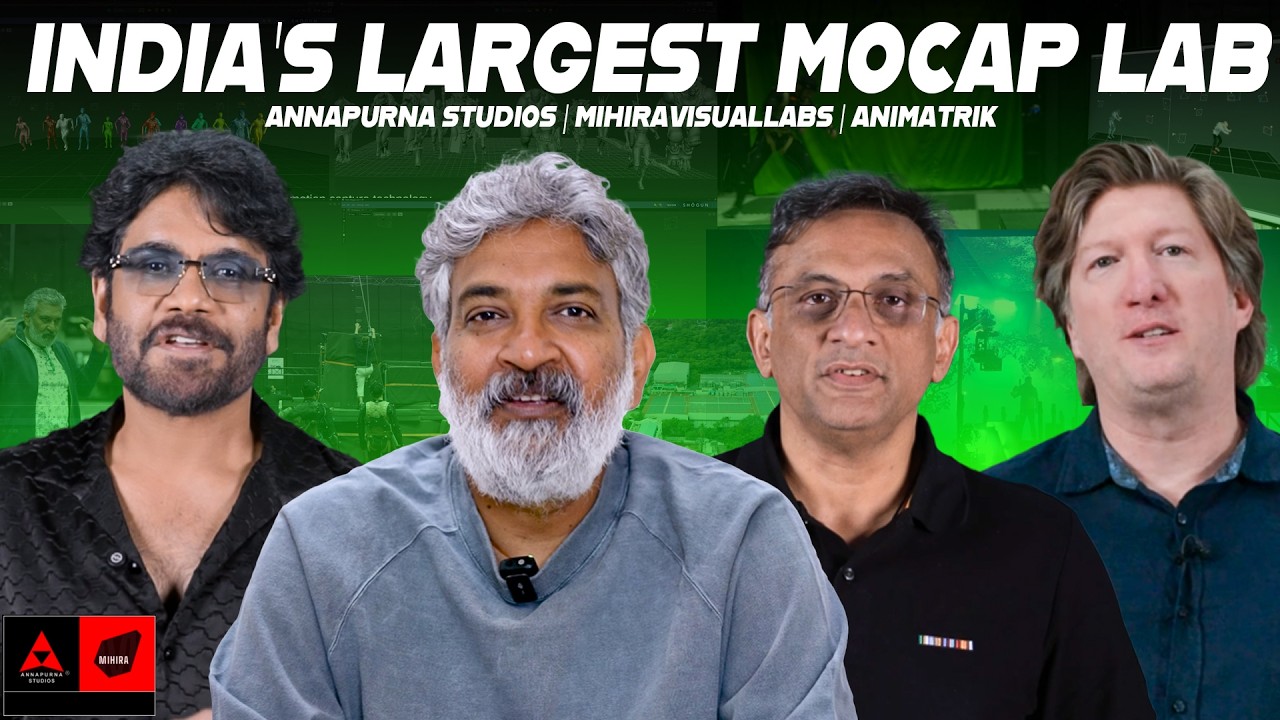 S.S.Rajamouli Unveils India’s Largest  Motion Capture Lab in Hyderabad's | TFPC