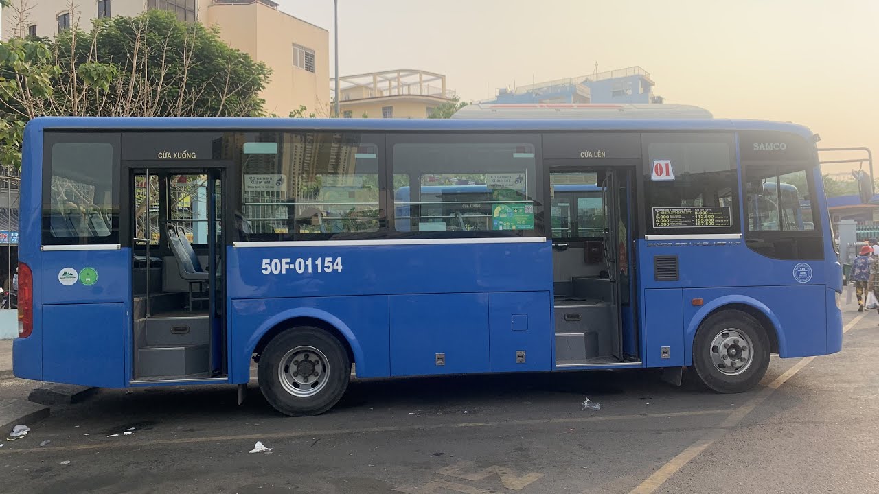 [Bảo Yến] Full hành trình lượt đi xe buýt tuyến 01 TP.HCM (từ Công trường Mê Linh đến BX Chợ Lớn)