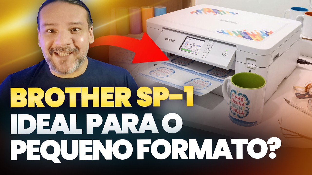 Impressora Sublimática Brother SP-1: Review Sincero (Parte 1)