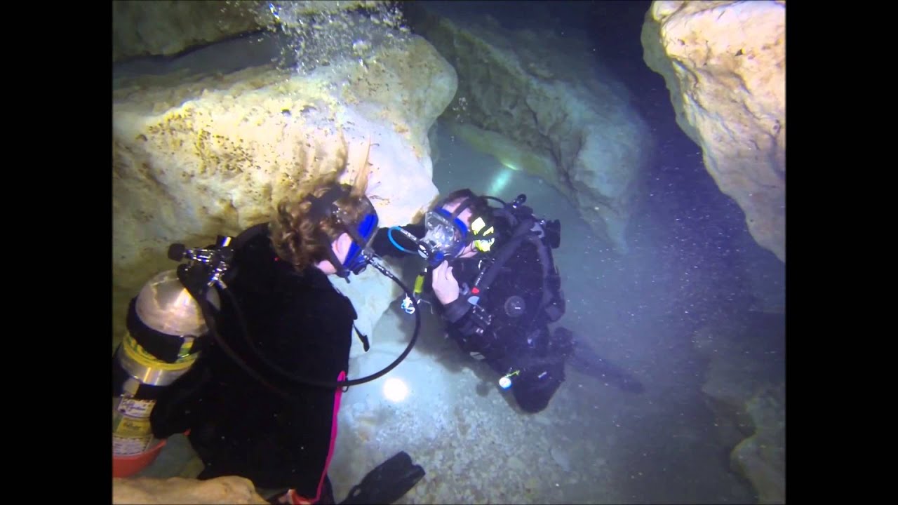 Cave wedding proposal on SCUBA!!