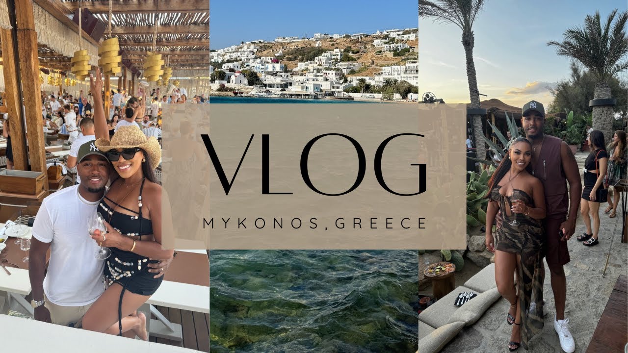 TRAVEL VLOG: Mykonos, Greece