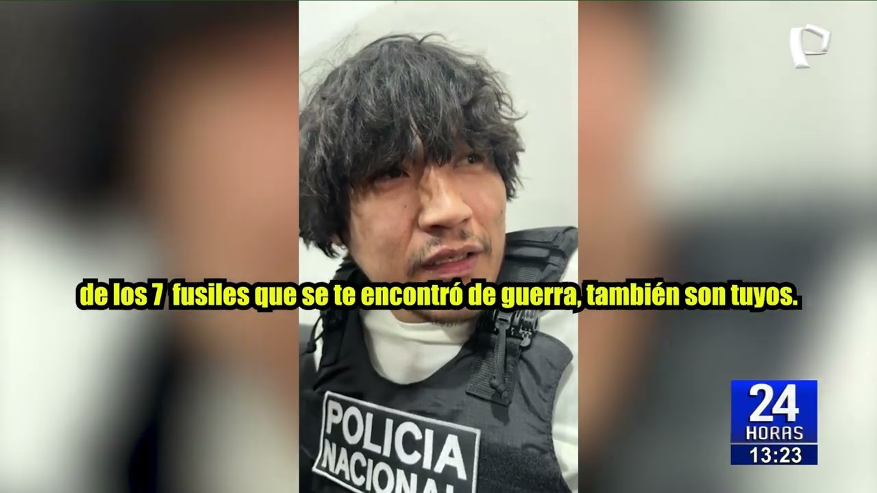 Erick Moreno Hernández, 'El Monstruo', desafía a la PNP tras captura:  “Condéneme