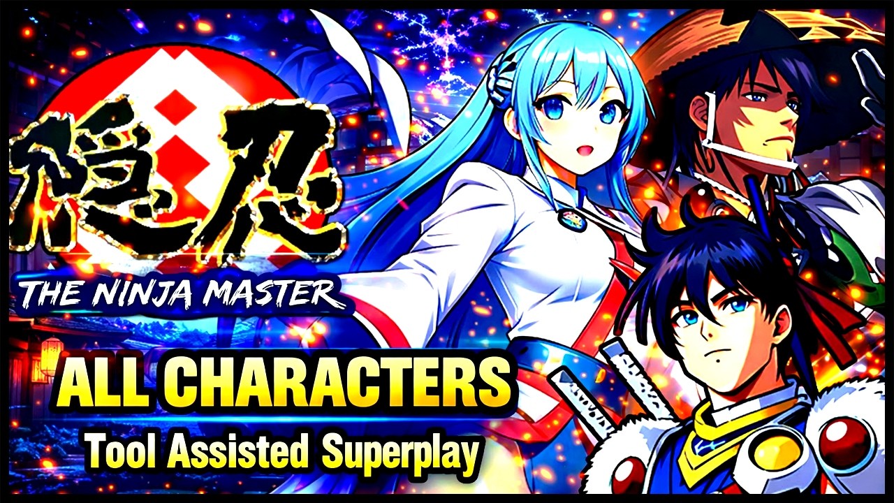 【TAS】ONI NINJA MASTER \ METAMOQESTER - ALL CHARACTERS