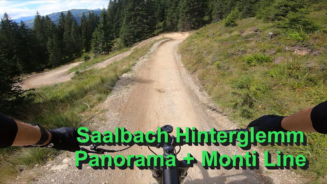 Saalbach Hinterglemm Panorama und Monti Line 2024