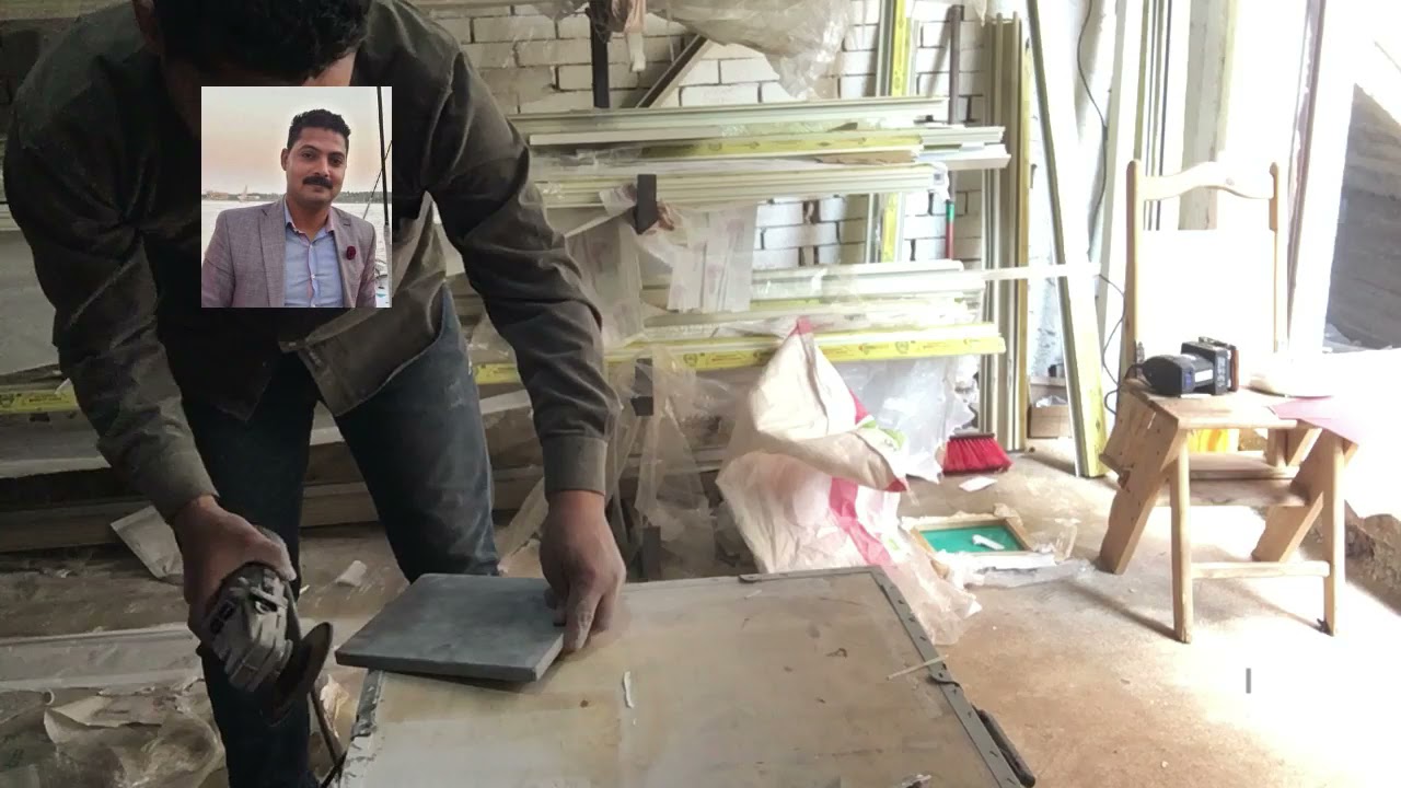 صناعة الرخام الصناعى مبتدئين 1 -تجربة عمل الرخام الصناعى - الكوريان