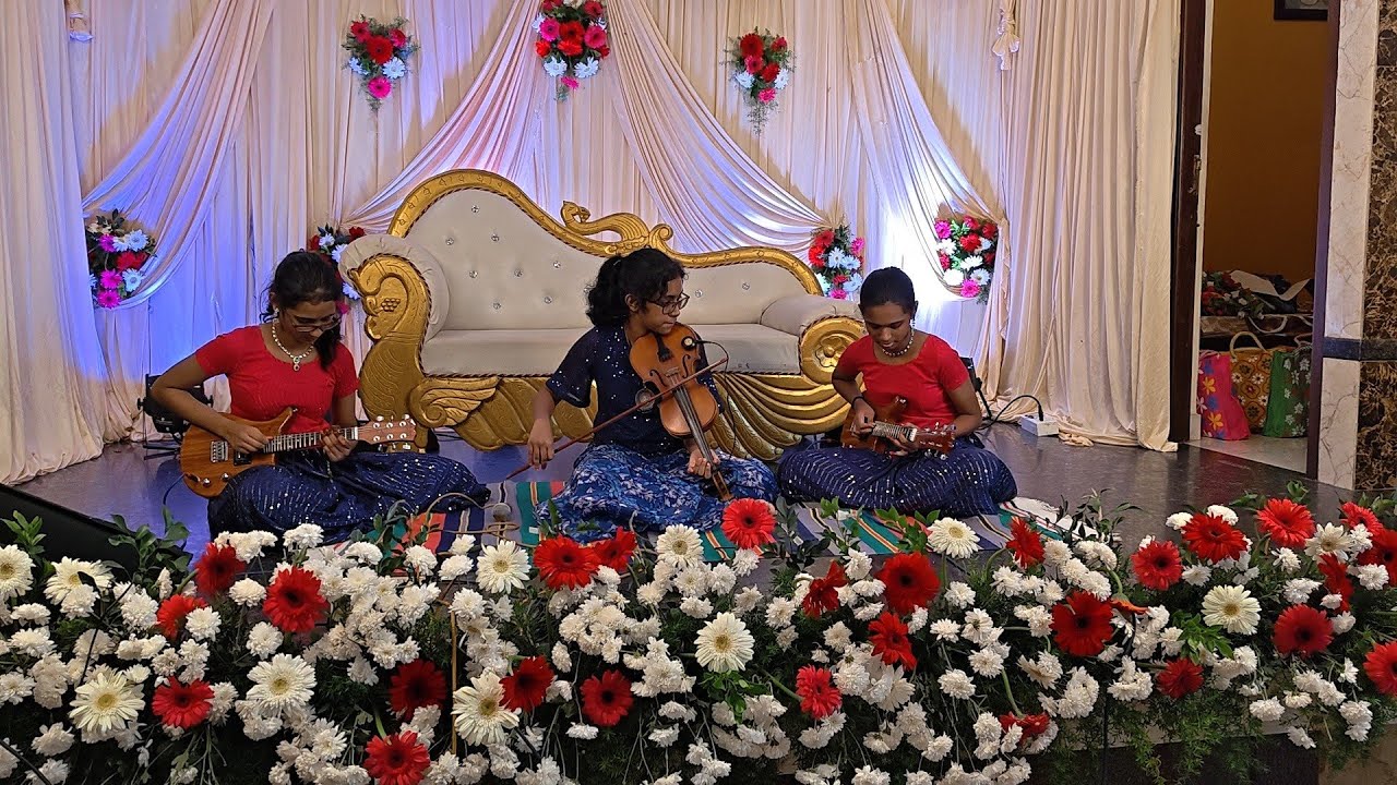 endaro mahanubhavulu song shree raagam by shri sisters( shriya sridevi srinidhi)