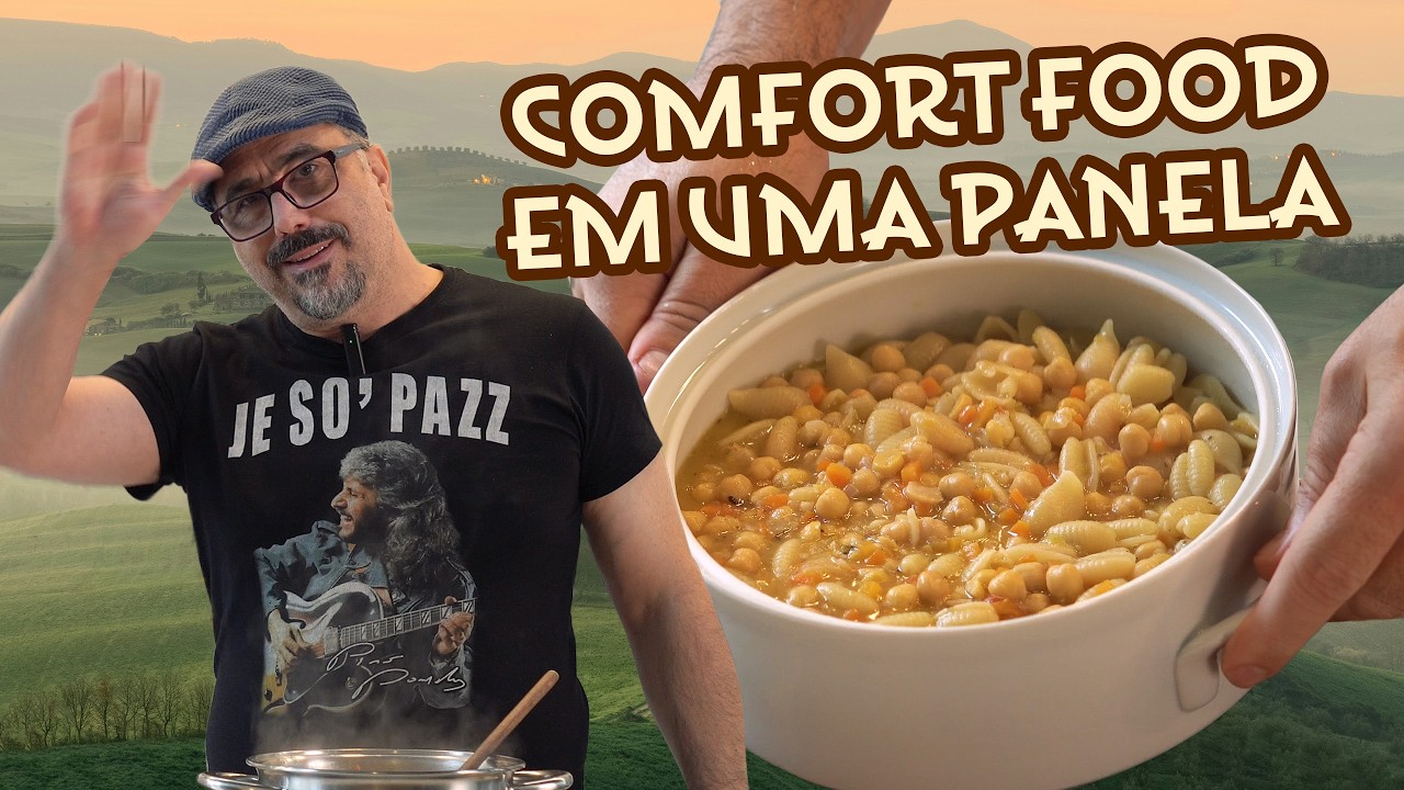 PASTA & CECI | Massa com GRÃO-DE-BICO fácil e deliciosa