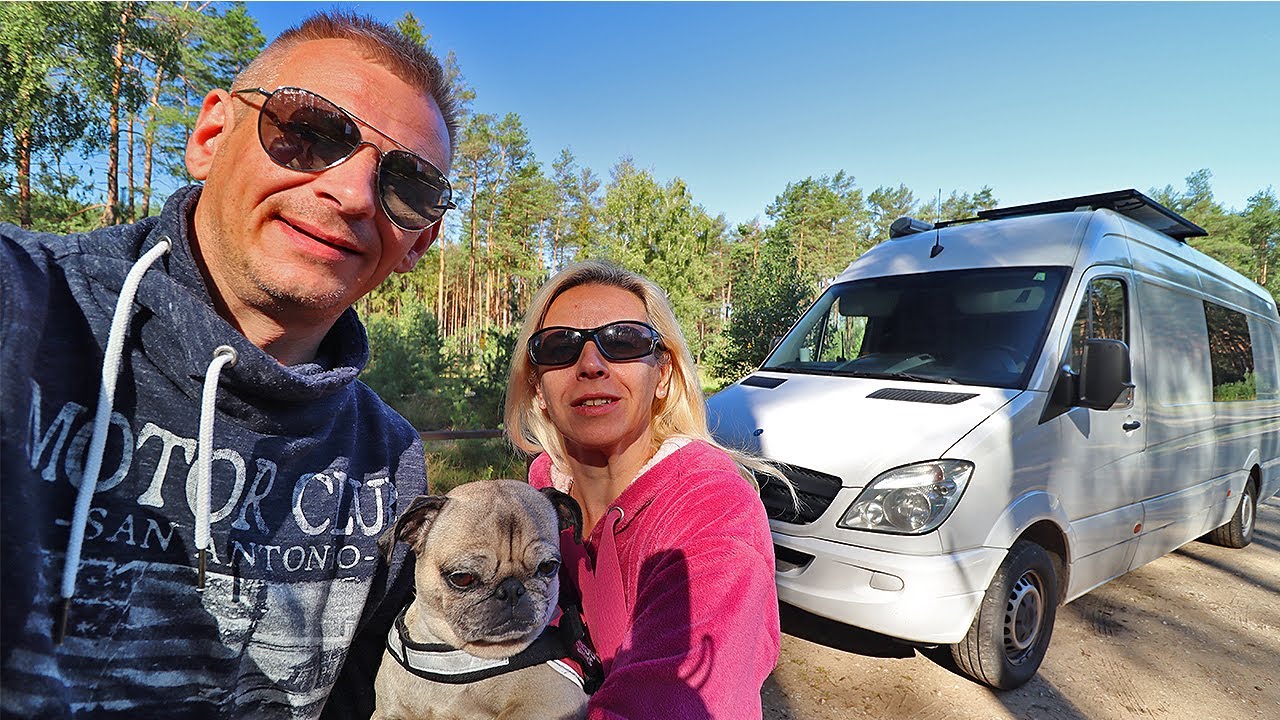 PRZEPROWADZILIŚMY SIĘ DO KAMPERA! VAN TOUR MERCEDES SPRINTER VANLIFE POLSKA VLOG