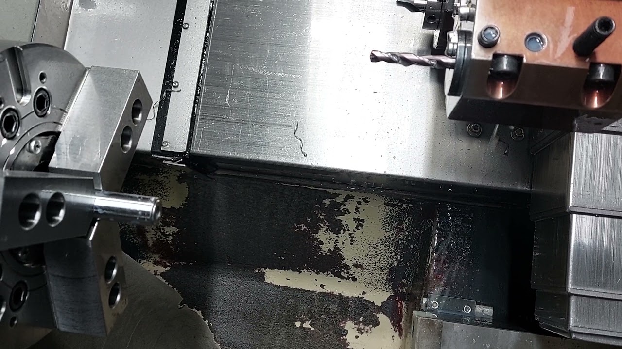 cnc torna fanuc da G1 G74 G83 ile delik delme #cnc #cnctorna #fanuc