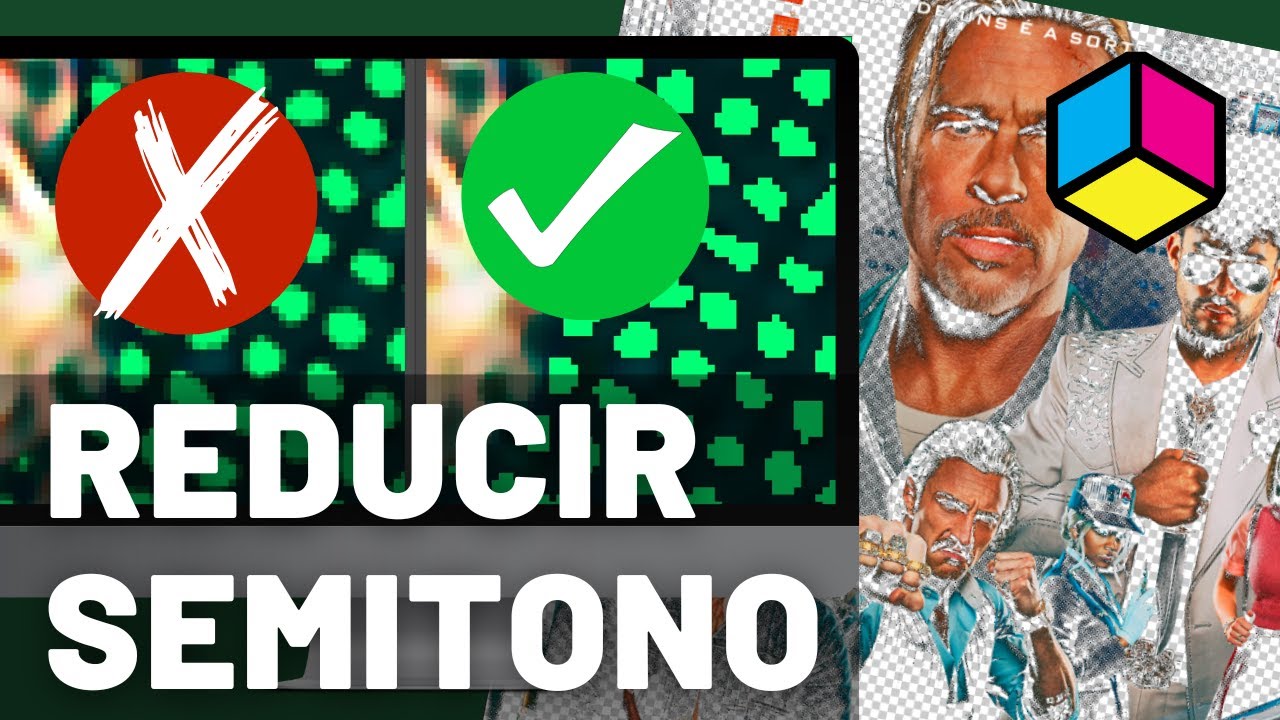 ✅ Reducir semitono DTF sin pixeles transparentes