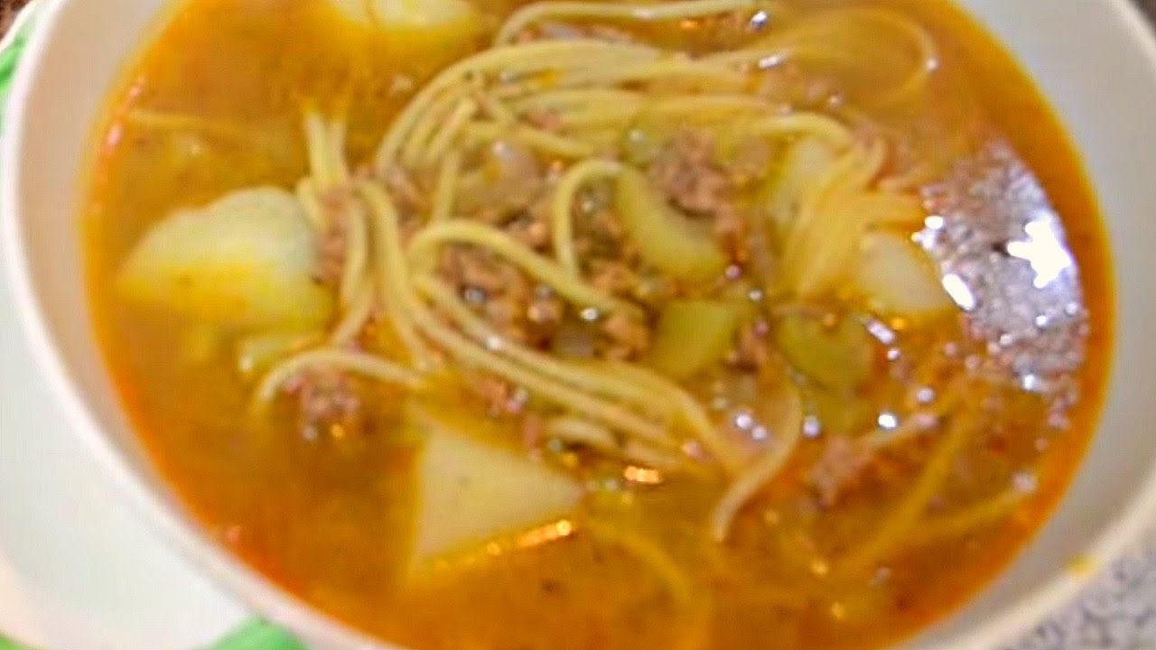 Sopa a La Minuta | Cocina Típica Peruana