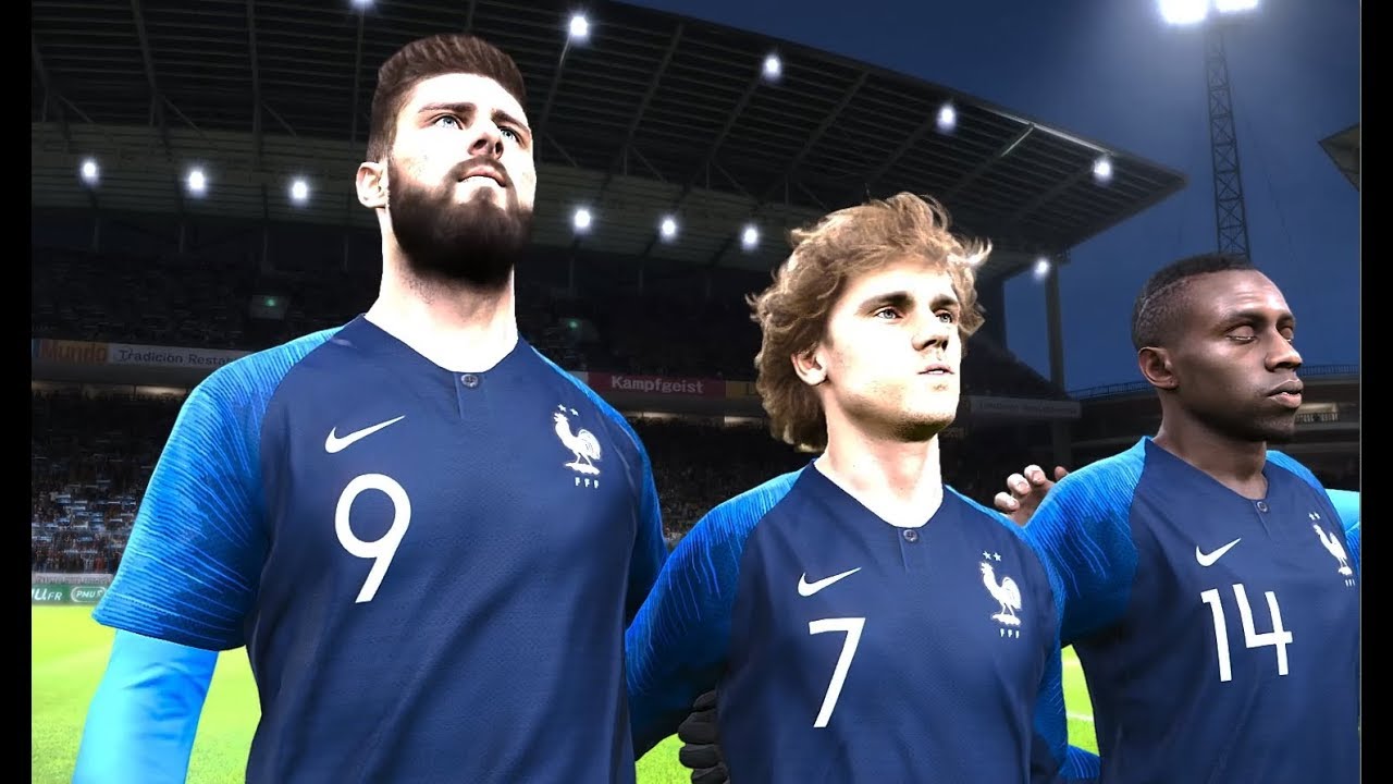 FRANCE - PORTUGAL PES 2020 Difficulté Superstar Gameplay PC