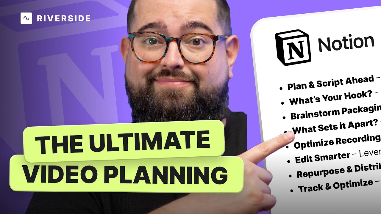How I Made 600+ YouTube Videos with Notion