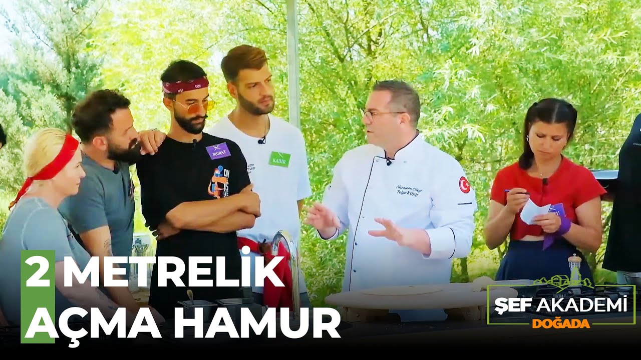 Pide A&ccedil;ma Teknikleri Tolga Şef'ten - Şef Akademi Doğada 27. B&ouml;l&uuml;m