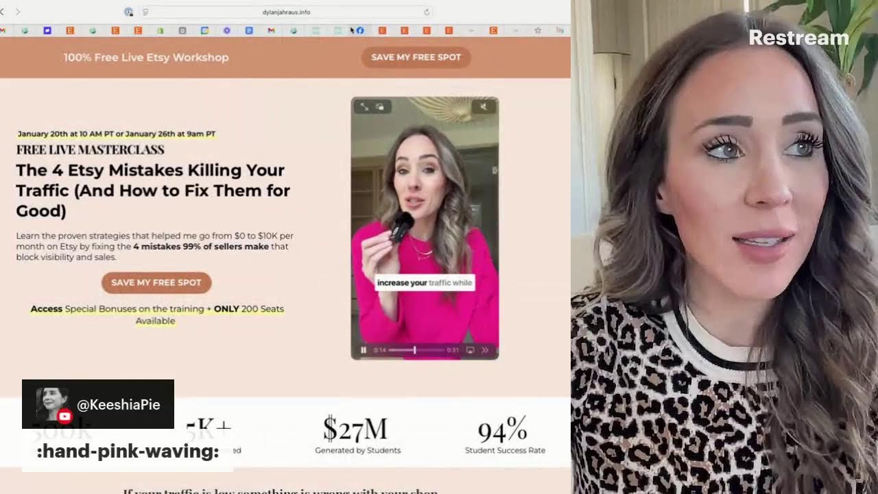 Get Your Shop Audited with Dylan Jahraus! + The 4 Etsy Mistakes Killing Your Traffic!