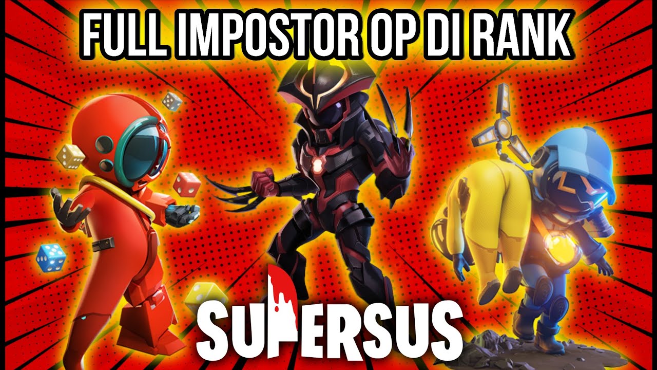 Full Spam Impostor OP di Rank!!! Dark Emperor + Blackjack + Undertaker!!! - Super Sus Indonesia