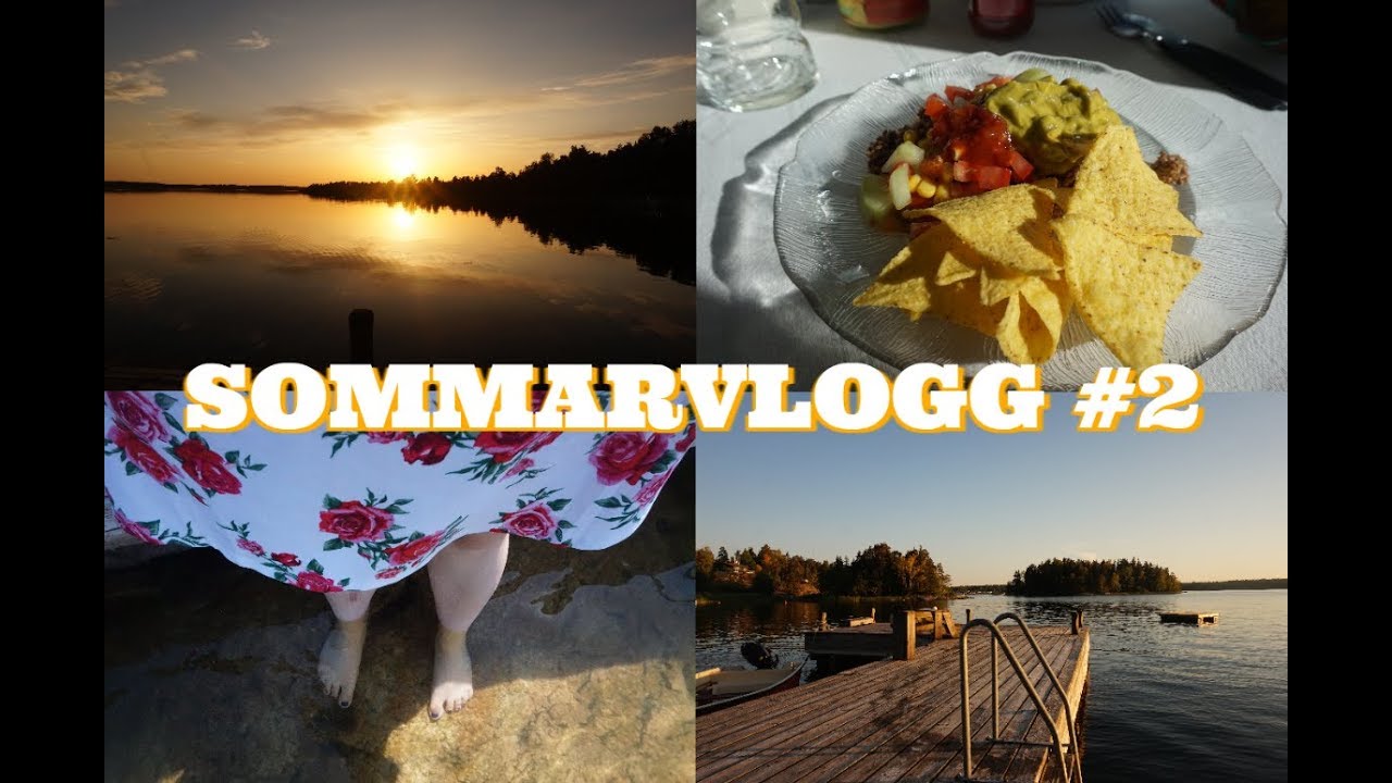 SOMMARVLOGG #2 - 2018! 🎲 Bj&ouml;rk&ouml; med syster.