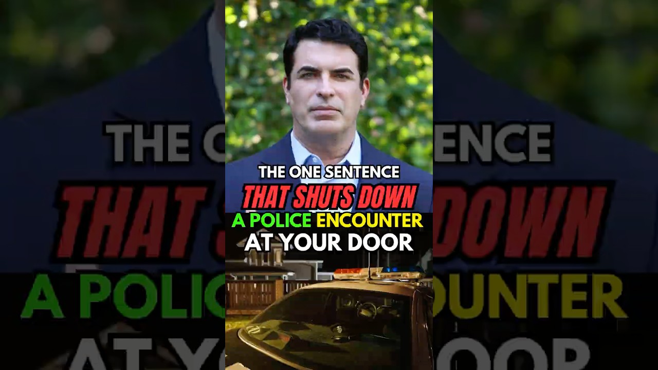 🚨 The ONE Sentence That Shuts Down Police at Your Door 🛑