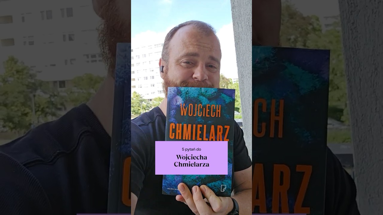 💜 5 pytań do Wojciecha Chmielarza | BookBeat Polska
