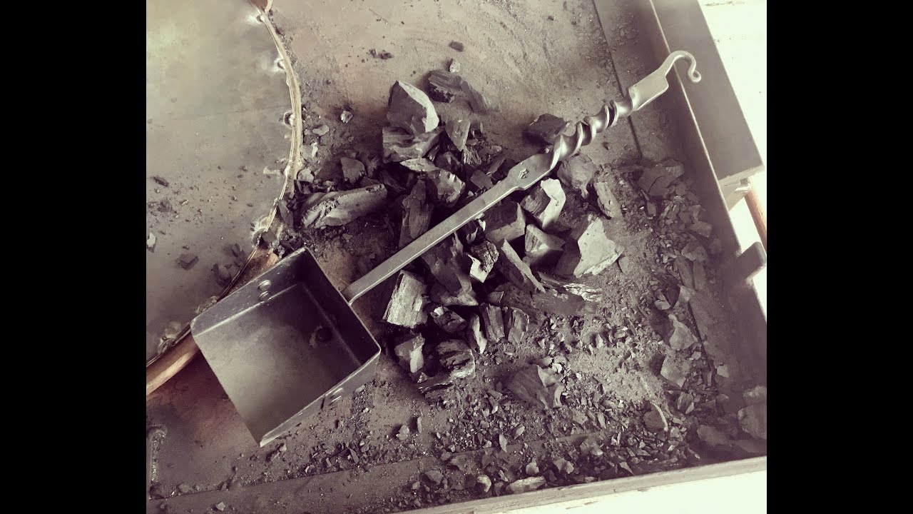 Making a Shovel for a Charcoal Forge