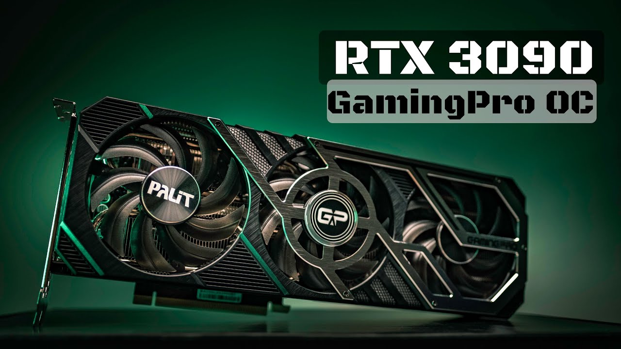 Palit RTX3090 GamingPro OC Unboxing