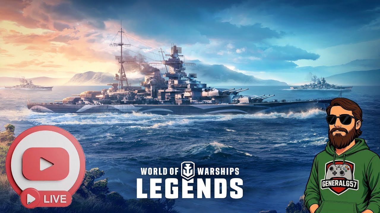 ⚓️LIVE 🔴 WORLD OF WARSHIPS LEGENDS WEDNESDAY! Xbox #live #worldofwarshipslegends #generalg57 