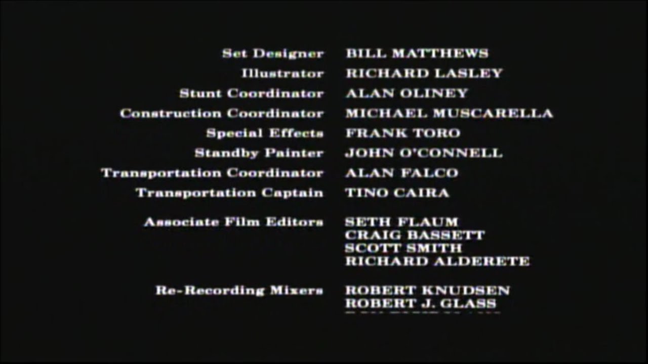 The Karate Kid (1984) End Credits (Starz Encore Action 2024)
