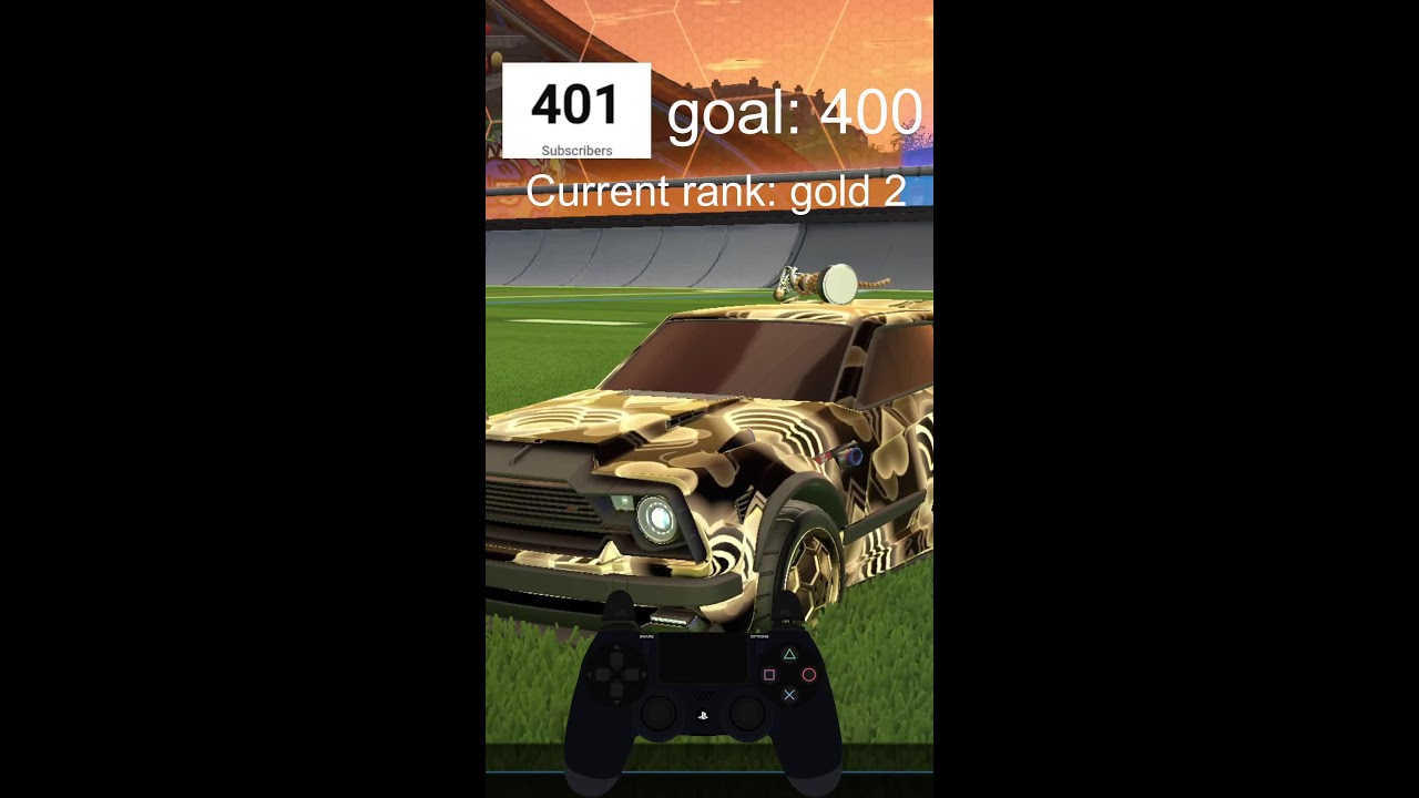 playing rocket league trying to get plat