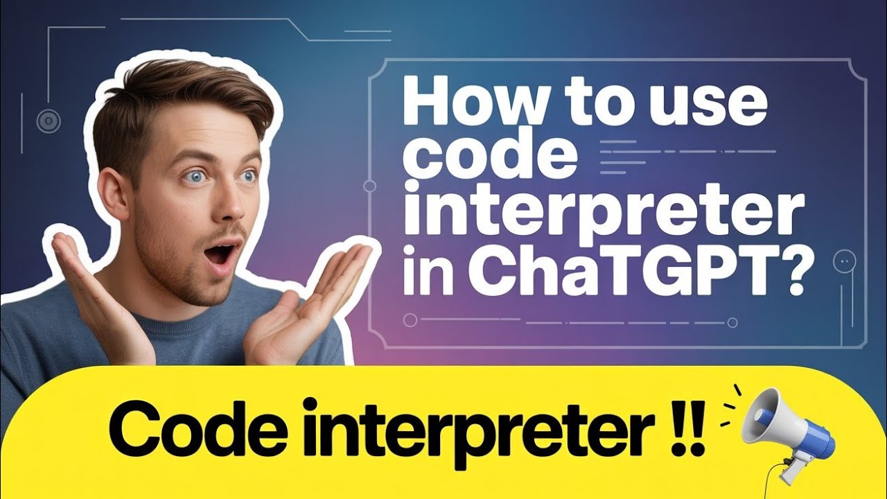 31 - How to use a code interpreter using ChatGPT