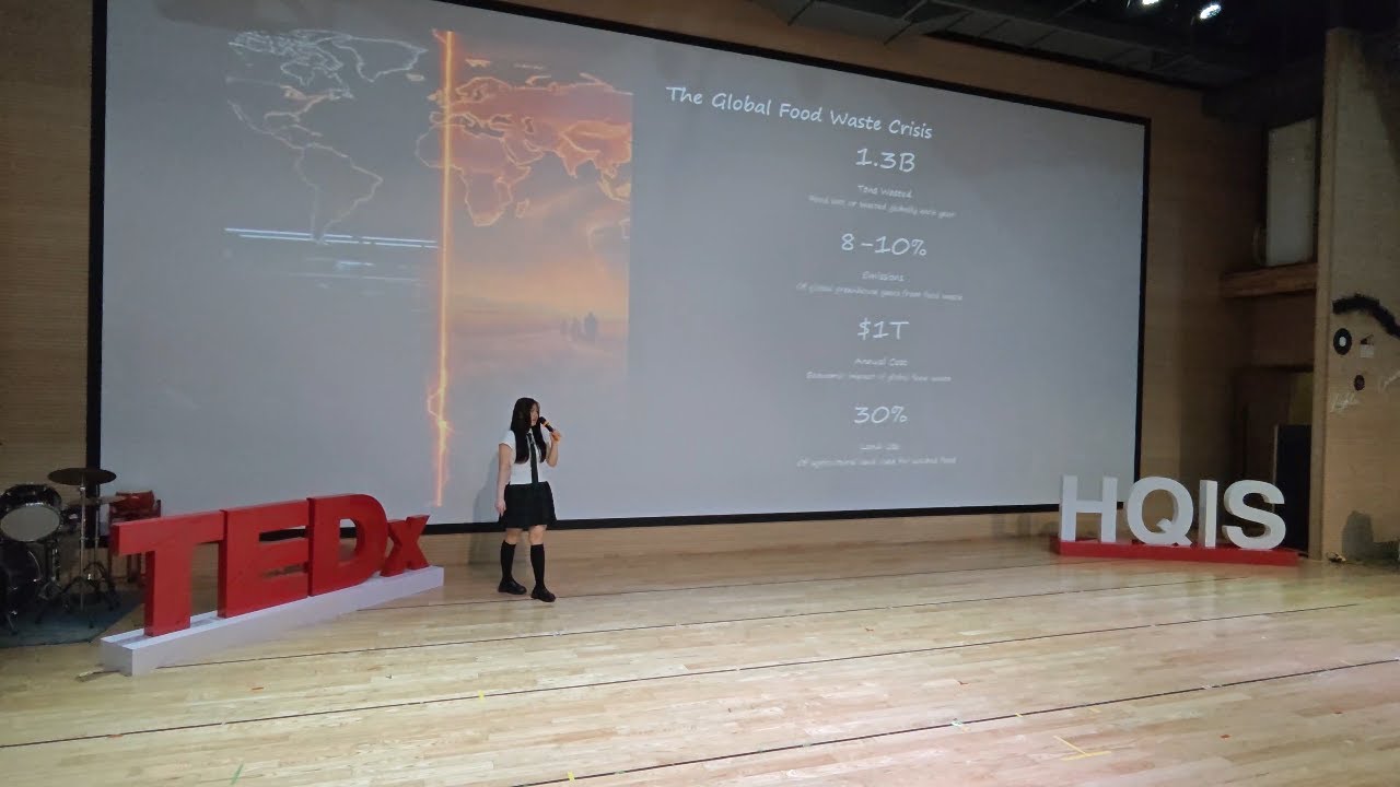 Bio Conversion: From Waste to Energy | Dana Kang | TEDxHQIS Youth