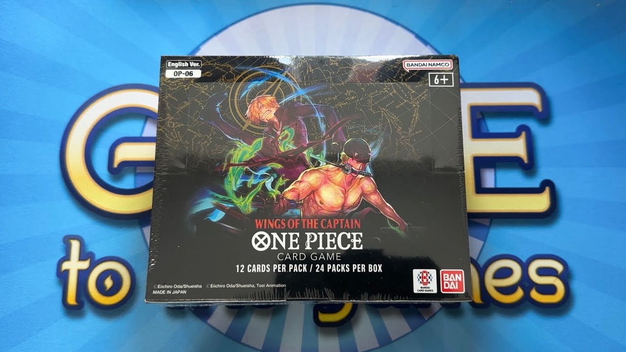 One Piece: Wings of the Captain Display Box Opening/Unboxing OP06