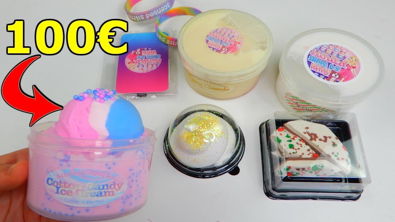 SLIME DA 100 EURO COMPRATI DA INSTAGRAM! Li apro dopo 5 MESI!