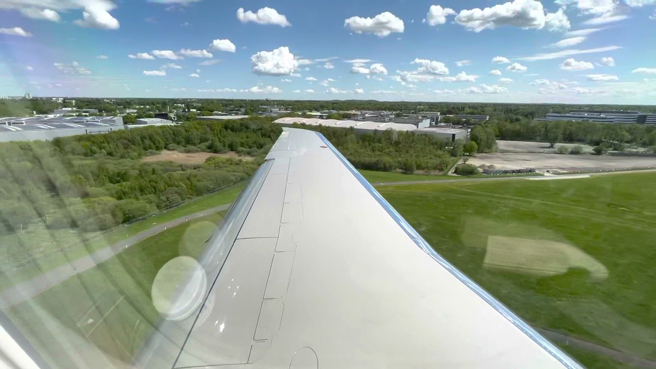 Brand new Pilatus PC24 Aircraft Landing Hamburg Airport EDDH HAM Runway 15