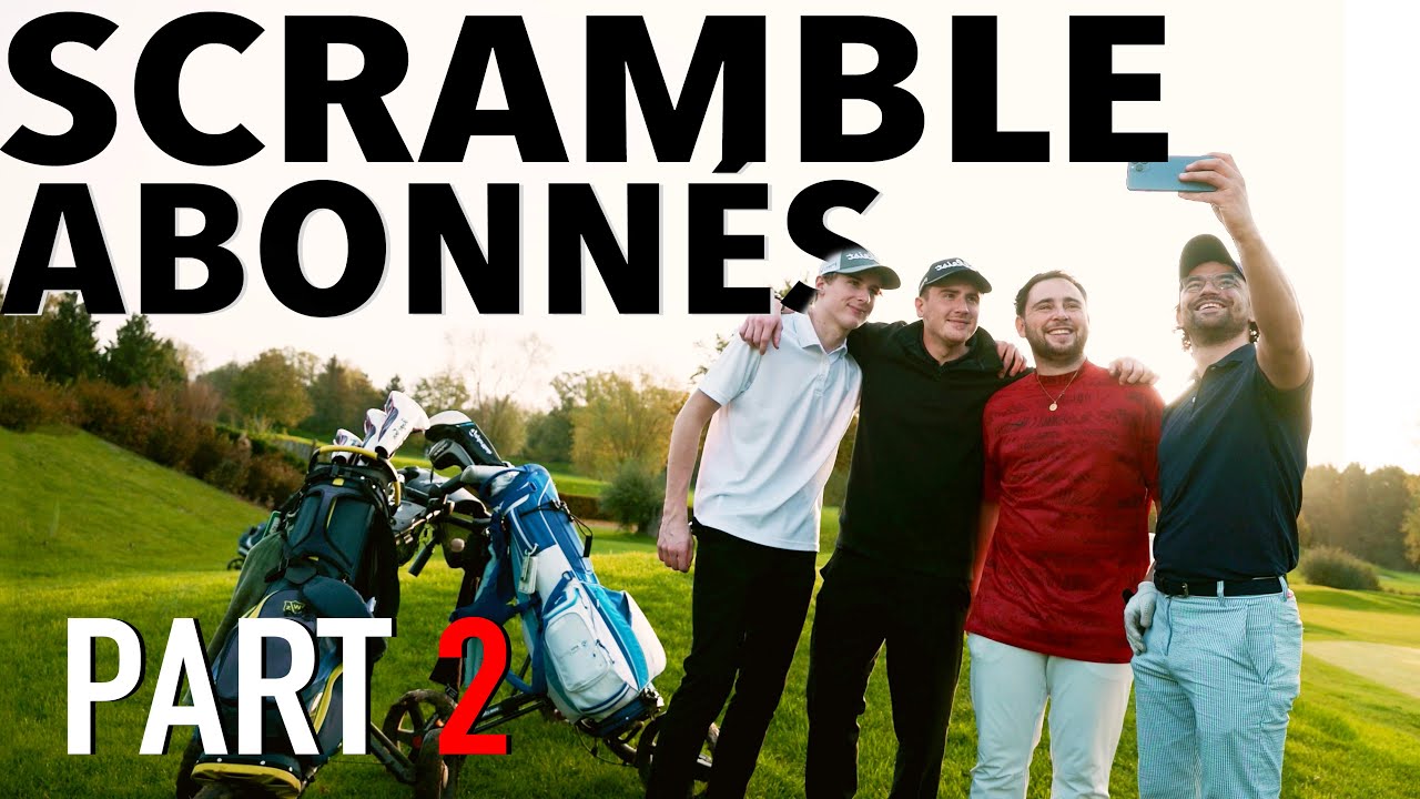 Scramble avec des abonnés au Golf d'Arras ! (Le Retour)