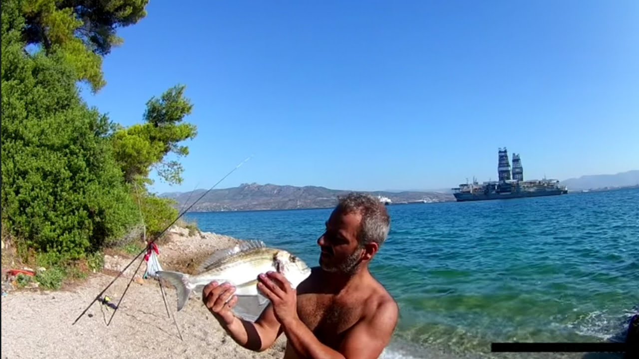 Ψαρεμα τσιπουρας Orata fishing