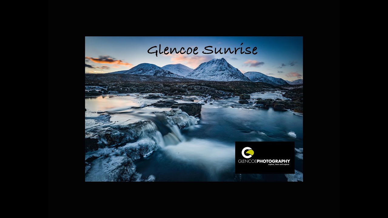 Winter Sunrise in Glencoe, Landscape Photography of the Scottish Highlands