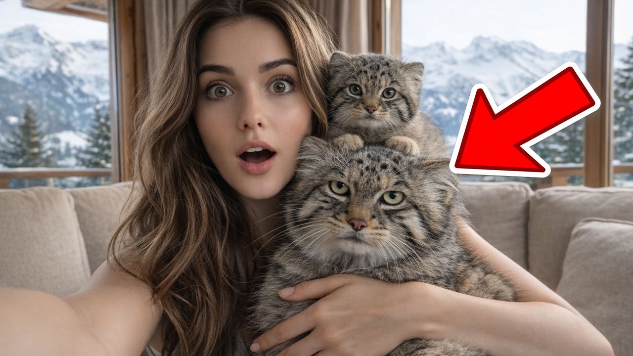 I Rescued an Abandoned Manul Cat… Then Discovered It’s a Rare Breed! 😱