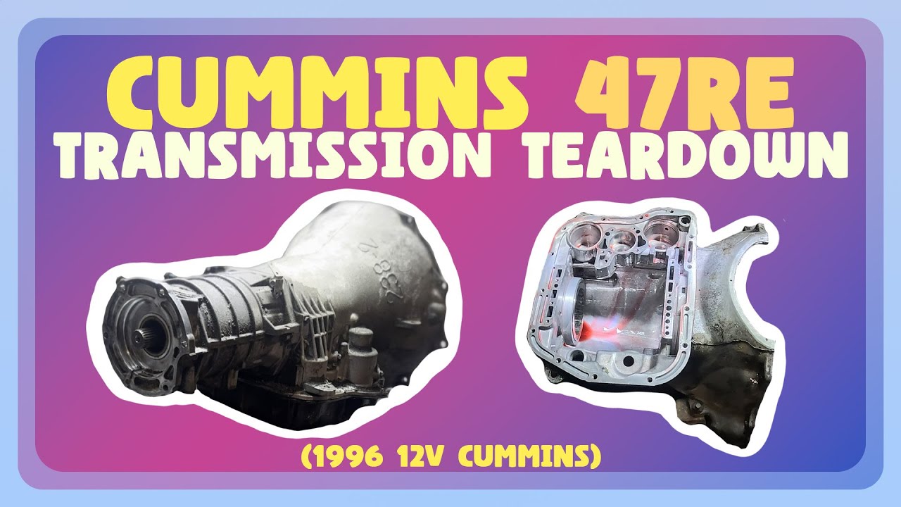 47RE Automatic Transmission Teardown / Disassembly! Satisfying - 1996 12v Cummins