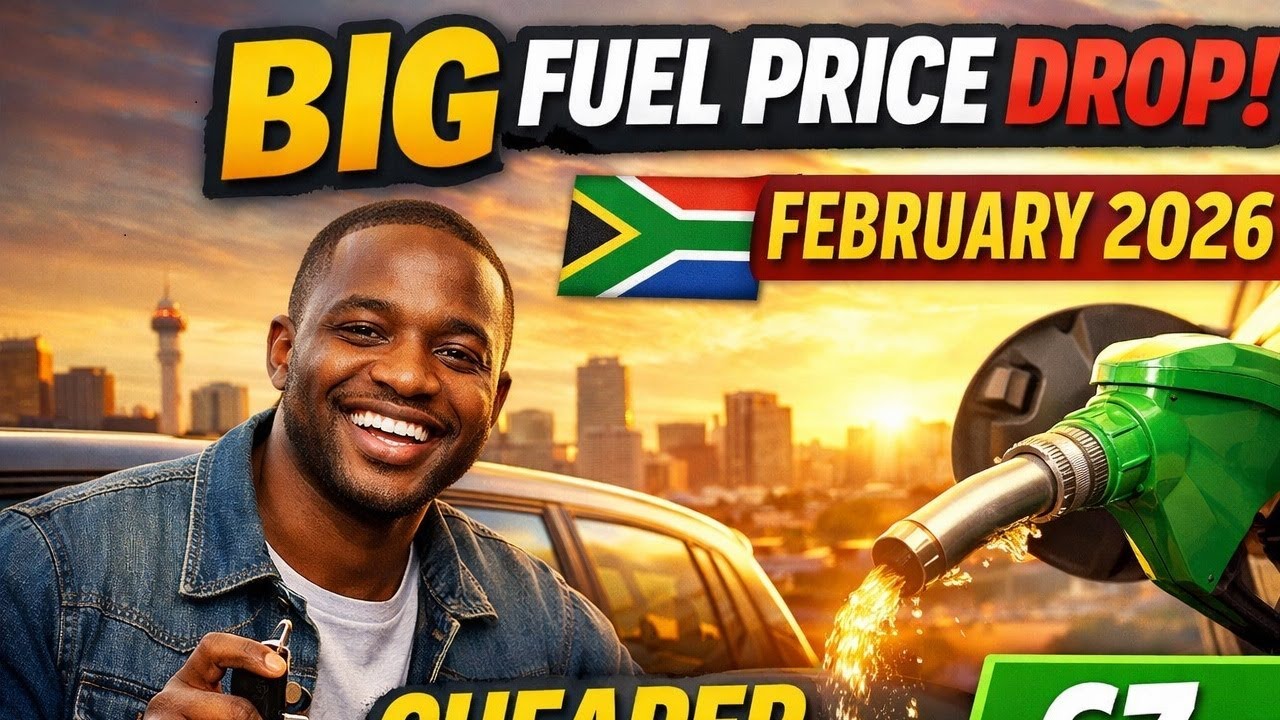 GOOD NEWS FOR SOUTH AFRICAN MOTORISTS!!! FUEL PRICES TO DROP
