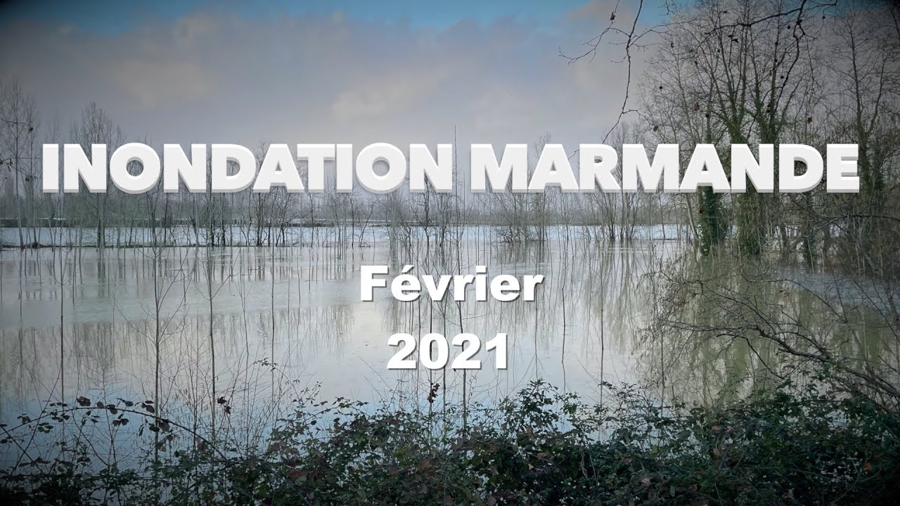Crue de Garonne - Inondation Marmande février 2021 (tempête Justine)