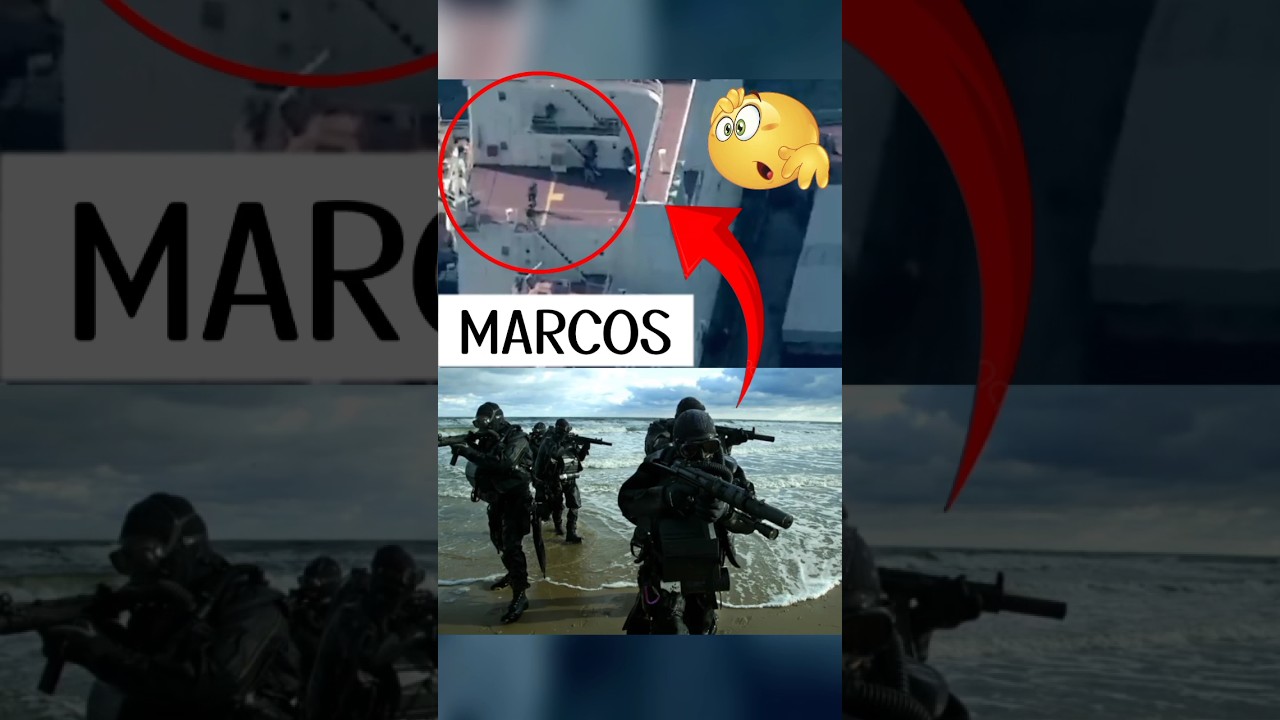 Marcos Commando in Action | Saves Hijacked Ship off Somalia