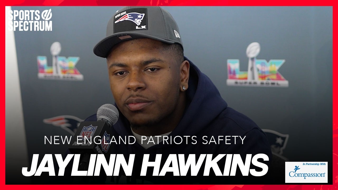 Джейлинн Хокинс, сейфти команды New England Patriots, поделился своей верой во Христа на Супербоу...