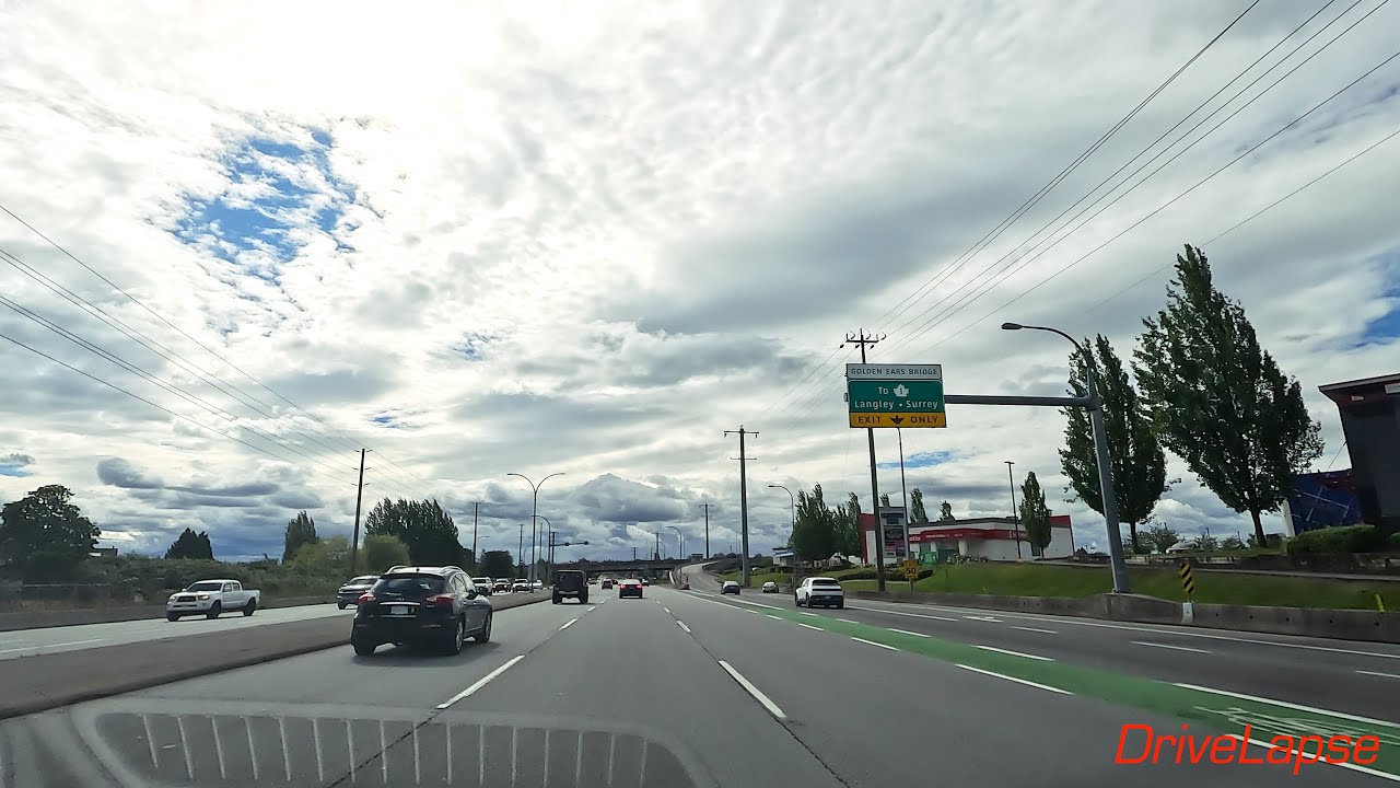 New Westminster to Maple Ridge via Lougheed Highway (BC Highway 7) GoPro Hyperlapse 5x | 4K UHD